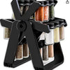 Spice Rack Organizer With 18 Spice Jars