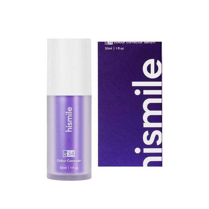 Hismile V34 Purple Whitening Toothpaste Remove Stains Reduce Yellowing Care For Teeth Gums Fresh Breath Brightening Teeth